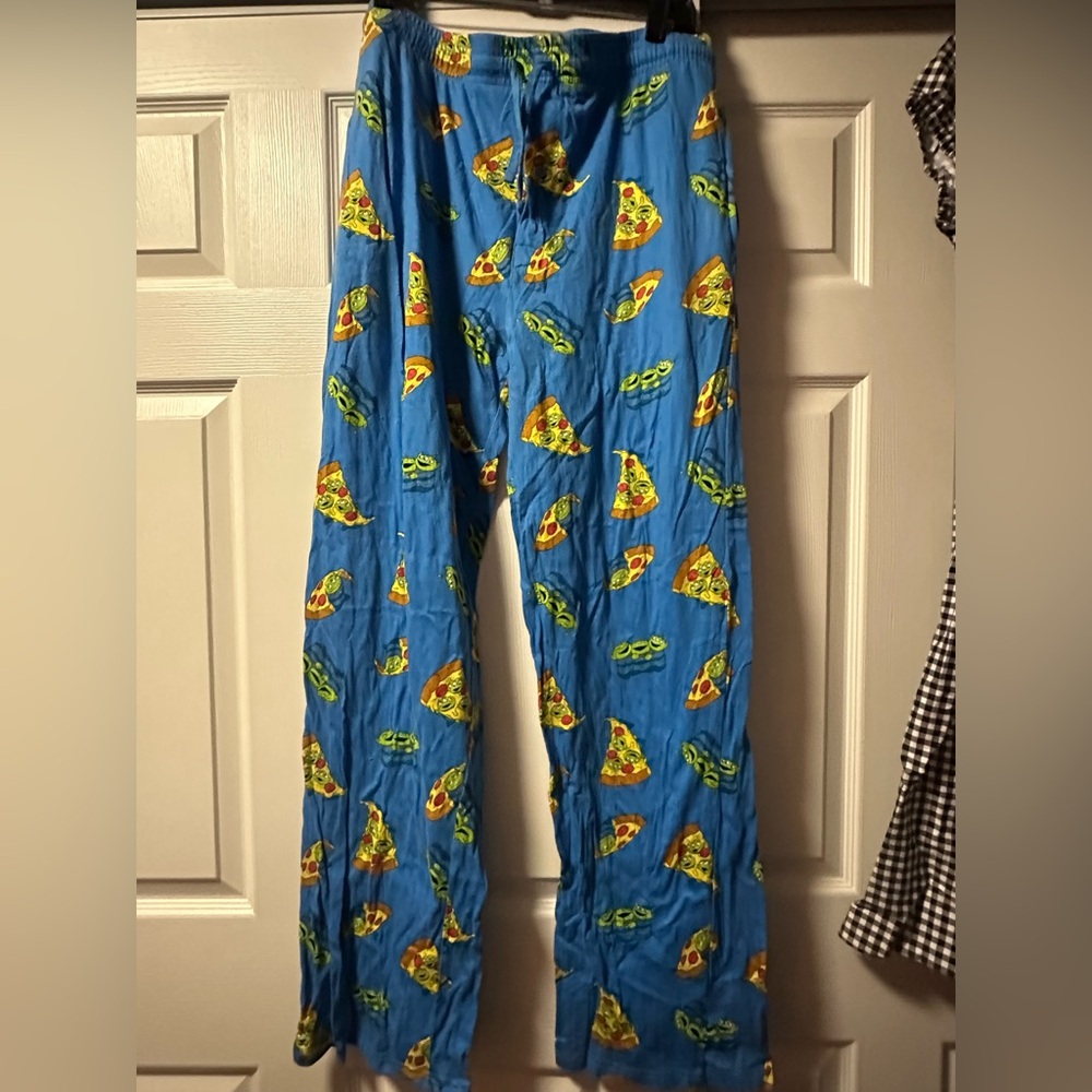 Disney Toy Story Pizza Planet Aliens PJ Pants Pajamas for Men - XL